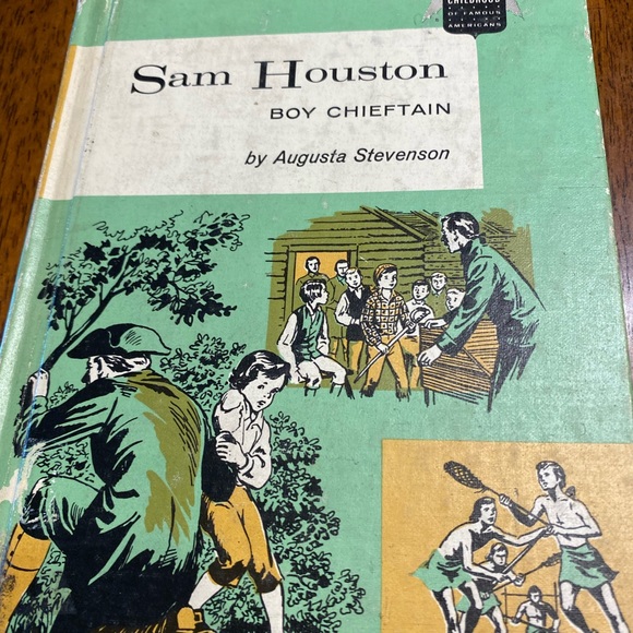 Sam Houston Boy Chieftain hardback and paperback Red Dog. - Picture 2 of 14